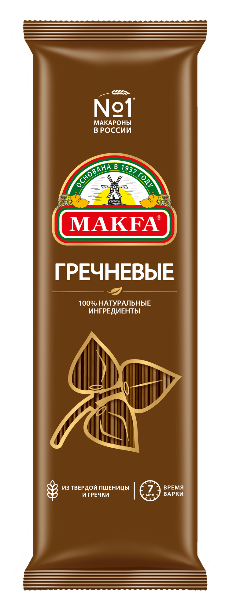 Makfa вермишель длинная гречневая (vermicelli), 500 г
