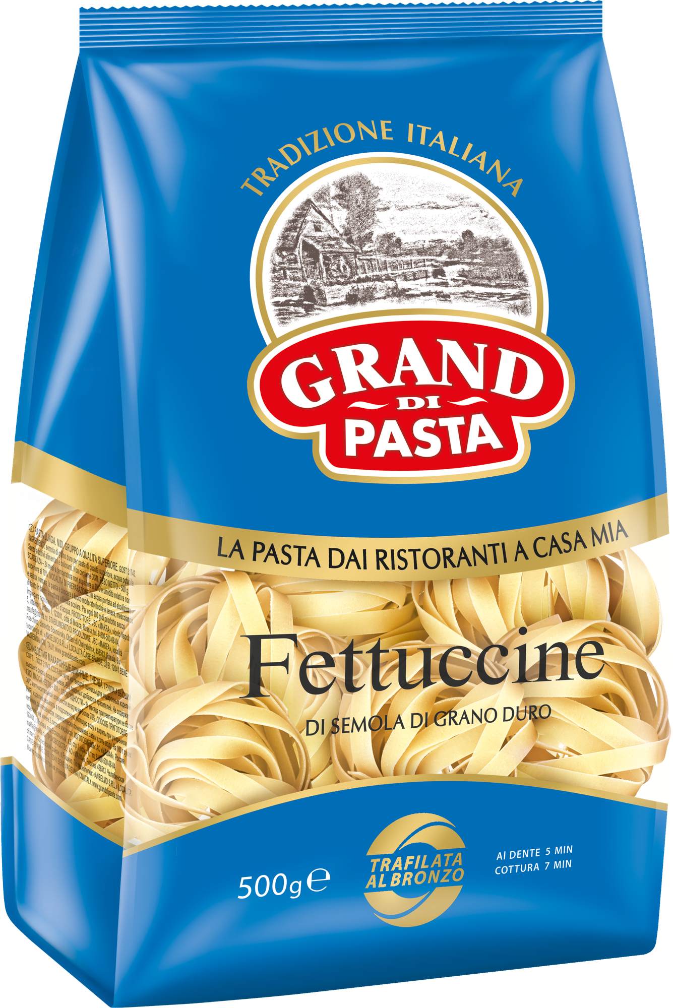 Grand di Pasta лапша феттуччине (fettuccine), 500 г