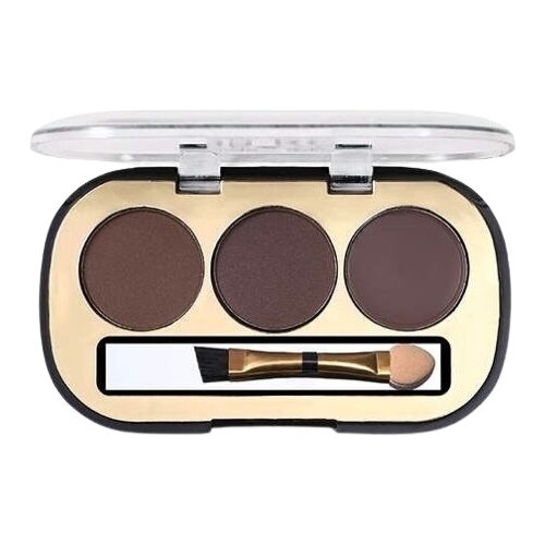 Miss Rose палетка для бровей Eyebrow Powder & Cream, 01 miss rose палетка для бровей eyebrow powder