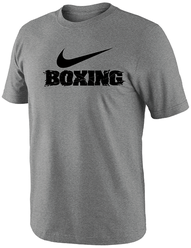 Футболка NIKE COTTON DRI-FIT BOXING Grey (M)