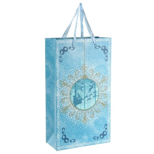 фото Пакет подарочный сумка 20х35,5х9 нг бут. арт.90837 4 шт. pioneer