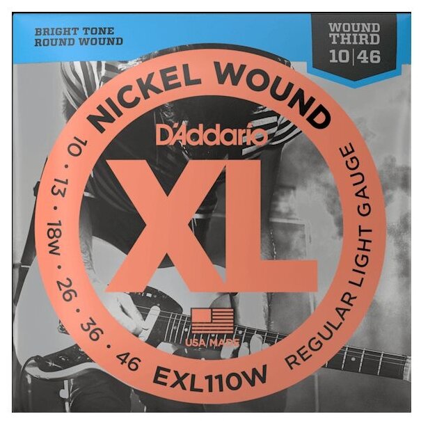 Набор струн D'Addario EXL110W