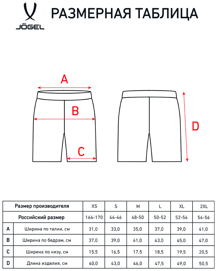 Шорты спортивные Jogel Белье шорты Jogel Camp Performdry Tight УТ-00016271