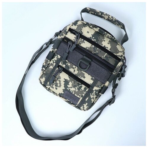 фото Сумка наплечная серая./в упаковке шт: 1 magic store