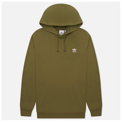 фото Худи adidas essential hoody h65675 мужское, цвет хаки, размер 2xl