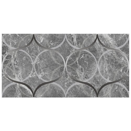 Laparet Crystal Resonanse Декор серый 30х60 декор laparet concrete vimp 30х60 см серый 6 шт