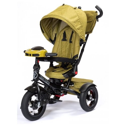 фото Трехколесный велосипед kids trike lux желтый