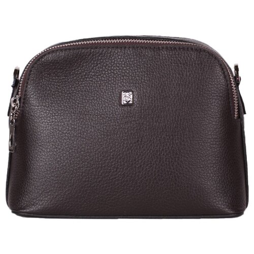 фото Сумка кросс-боди шарпей, каштан