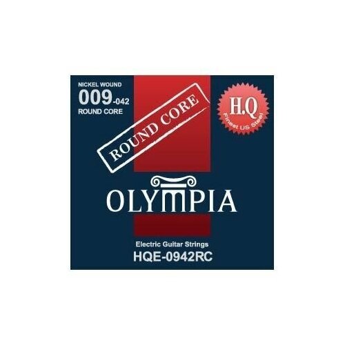 Olympia HQE0942RC струны для электрогитары Round Core