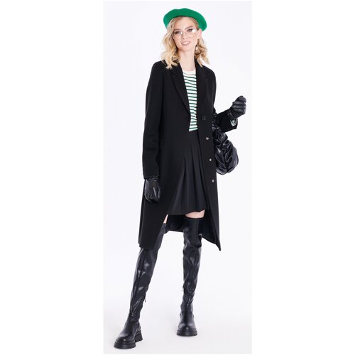 Пальто женское ZARYA MODY М-897, размер: 42/170 цвет: черный