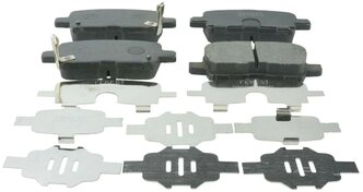 Дисковые тормозные колодки задние FEBEST 0301-MRVR для Acura MDX, Honda MR-V, Honda Pilot (4 шт.)