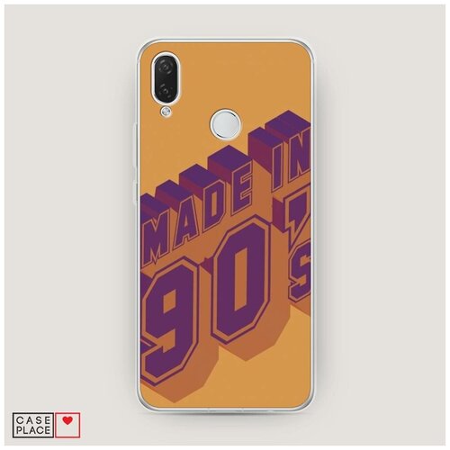 фото Чехол силиконовый huawei p smart plus made in 90s case place