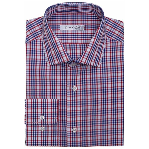 Мужская рубашка Dave Raball 000074-RF, размер 39 176-182, цвет красный
