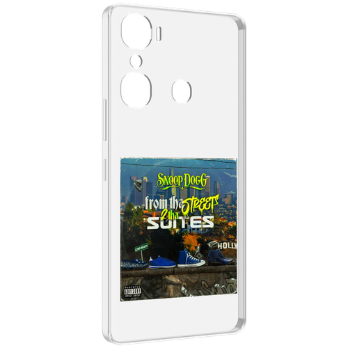 Чехол MyPads Snoop Dogg FROM THE STREET 2 THA SUITES для Infinix Hot 12 Pro задняя-панель-накладка-бампер чехол mypads snoop dogg from the street 2 tha suites для infinix note 12 vip x672 задняя панель накладка бампер