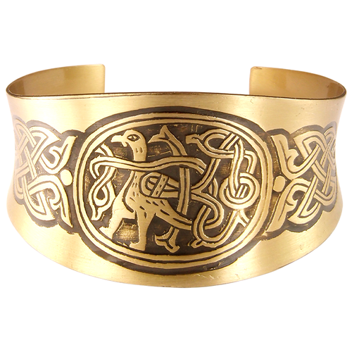 фото Sbormag браслет вогнутый «мирная птица с переплетенным хвостом»