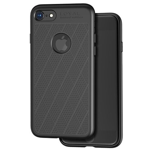 фото Чехол силиконовый iphone 7/8/se (2020), hoco, ultra-slim, admire series, черный