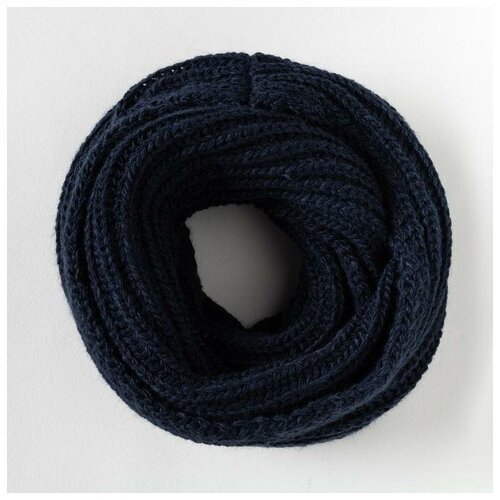 Снуд женский, цвет синий, размер 53х34