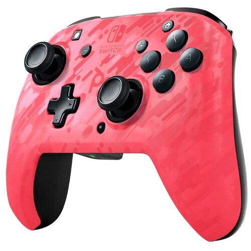 Беспроводной контроллер PDP Faceoff Pink Camo - Nintendo Switch