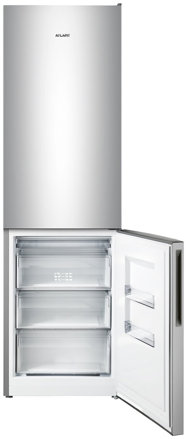 Двухкамерный холодильник ATLANT ХМ 4625-181 серебристый - фотография № 2