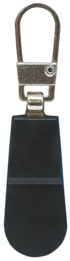 482370 Пуллер (подвеска-брелок) для молнии 'Резинка', черный, 1шт, Prym - фото №4