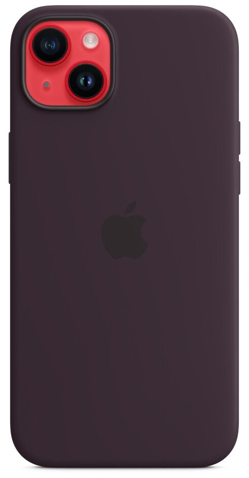 Чехол Apple iPhone 14 Silicone MagSafe Elderberry (MPT03)