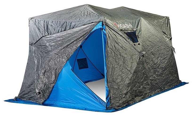 Накидка на всю палатку Higashi Double Pyramid Full tent rain cover #Grey