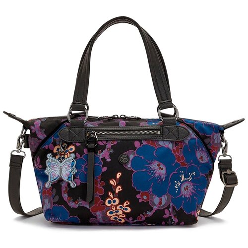 фото Kipling сумка ki5401a2p anna sui art mini small handbag *a2p hollyhoc black