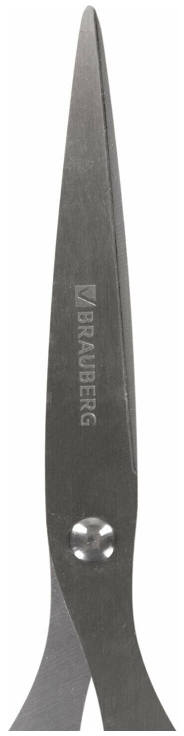 Ножницы "CLASSIC" 160мм, чёрные (230933) Brauberg - фото №5