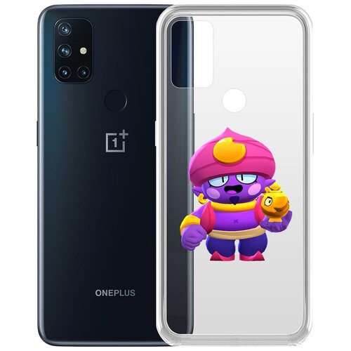 фото Чехол-накладка clear case brawl stars-джин для oneplus nord n10 5g krutoff group