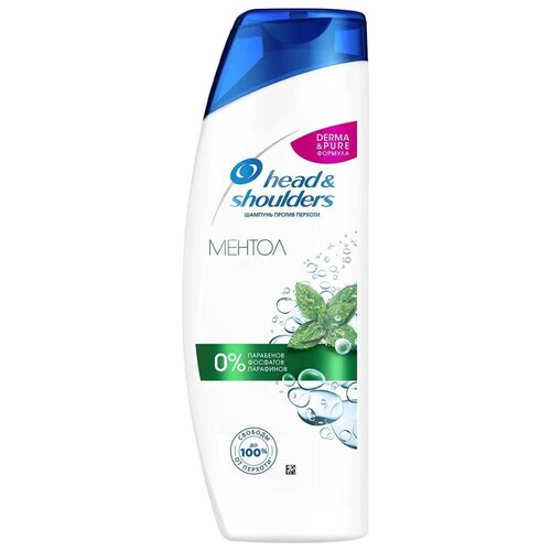 Шампунь против перхоти HEAD&SHOULDERS Ментол, 400мл