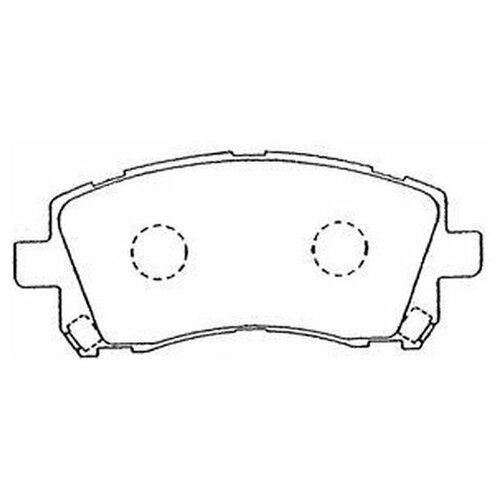 Комплект тормозных колодок Aisin F1N013