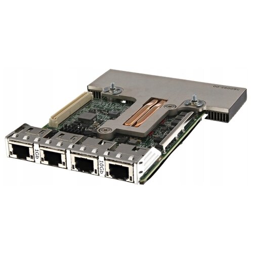 Сетевой адаптер DELL 540-BBUR, зелeный контроллер dell broadcom 57412 540 bcntt dual port 10gbe sfp ocp nic 3 0 w o trancievers