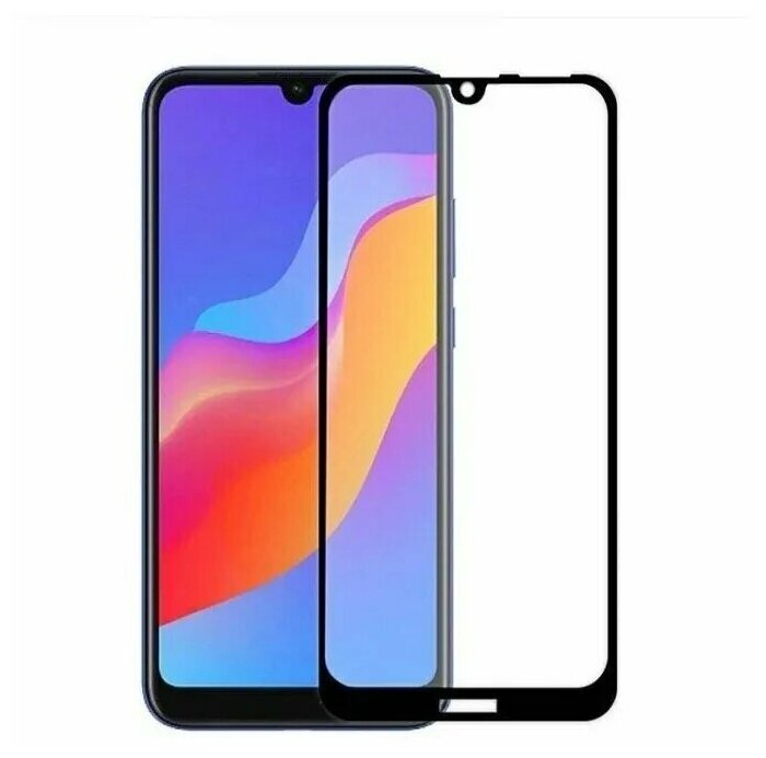 Защитное стекло для Honor 8A /8A Pro /8A Prime/ Huawei Y6 (2019) /Y6 Pro (2019) /Y6 Prime (2019) /Y6s полноэкранное полноклеевое