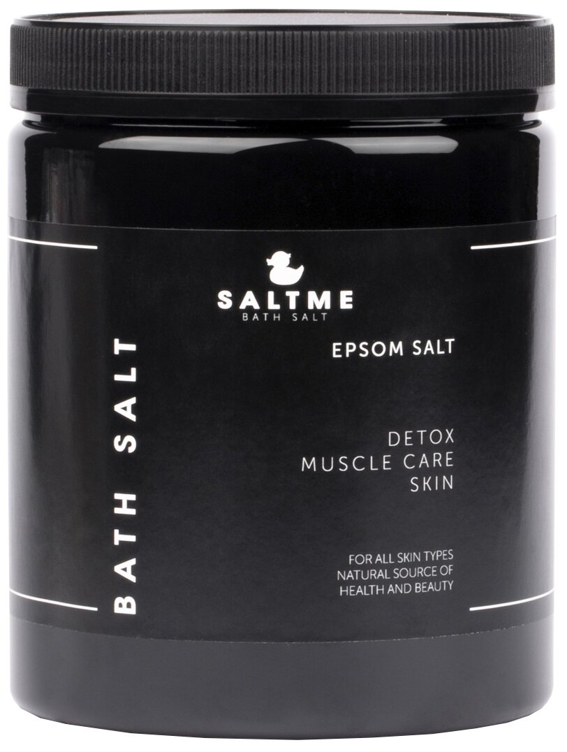 SALTME Соль для ванны Английская EPSOM, Магниевая соль для ванны , премиальная английская соль, 1,5 кг