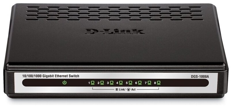 Коммутатор D-LINK DGS-1008A