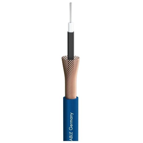 Кабель аудио в нарезку Sommer Cable 300-0022 Tricone MKII Blue, 1 м 300 0021 sc tricone mkii кабель инструментальный 100м sommer cable