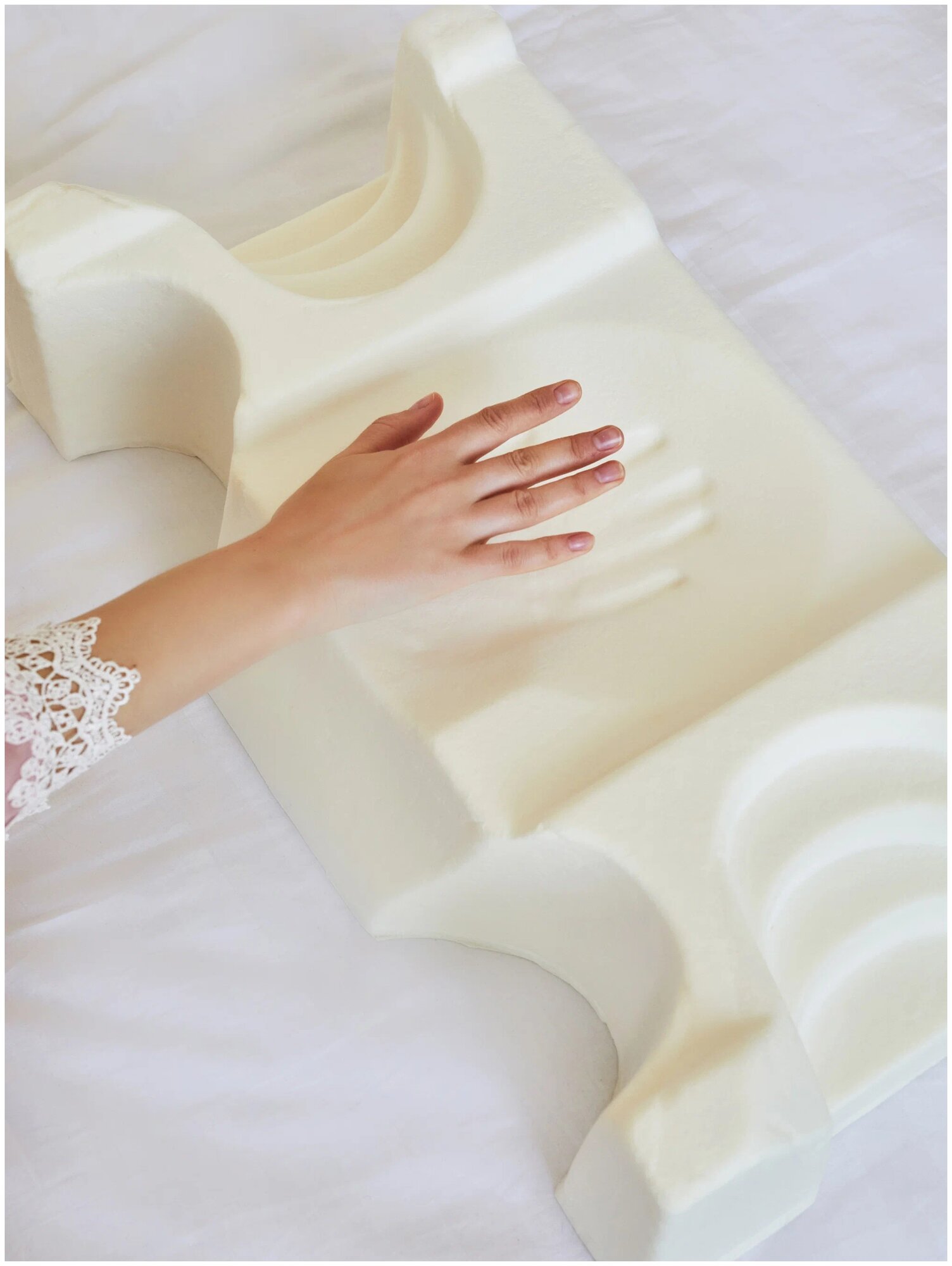 Подушка LoliDream против морщин, цвет белый - фотография № 5