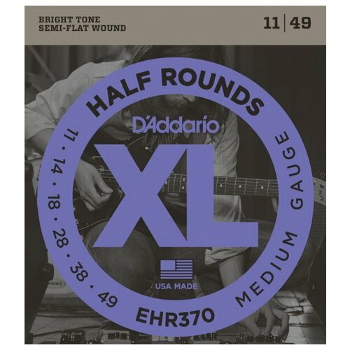 фото Струны для электрогитары d'addario ehr370 medium 11-49