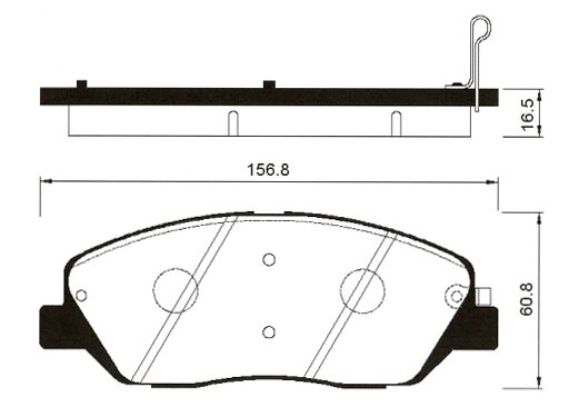 Колодки тормозные дисковые SANGSIN SP1194