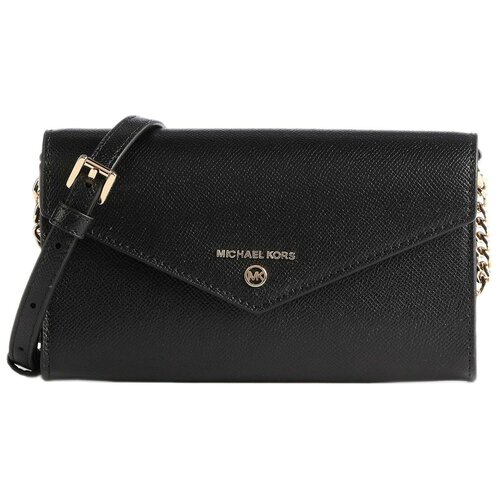 Женская кожаная сумка Michael Kors 32S0GT9C7L-BLACK