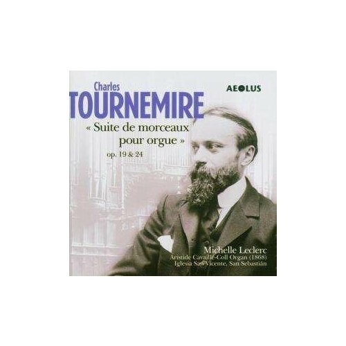 AUDIO CD Tournemire: Suite de Morceaux Pour Orgue. 1 CD