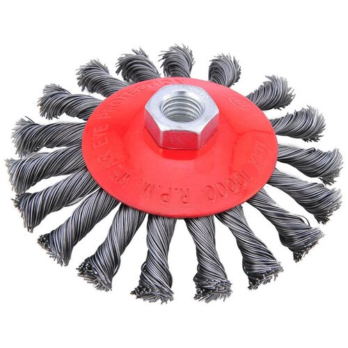 Щетка дисковая для УШМ витая 100мм М14 35430 372₽