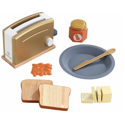 фото Kidkraft игровой набор тостер золото