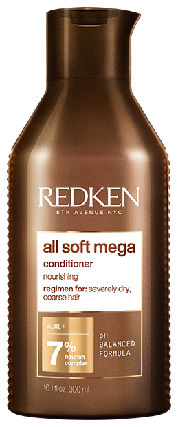 Redken кондиционер All Soft Mega для очень сухих и ломких волос, 300 мл