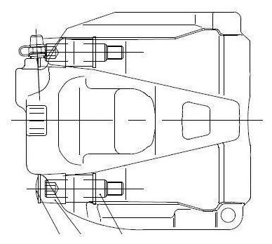 Суппорт тормозной передний правый TRIALLI CF 182562 для Audi A5 Audi A4
