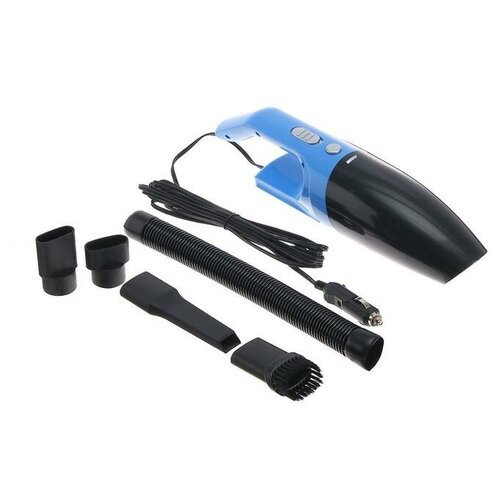 Пылесос автомобильный 5 насадок 100 Вт 12 В синий 149800₽