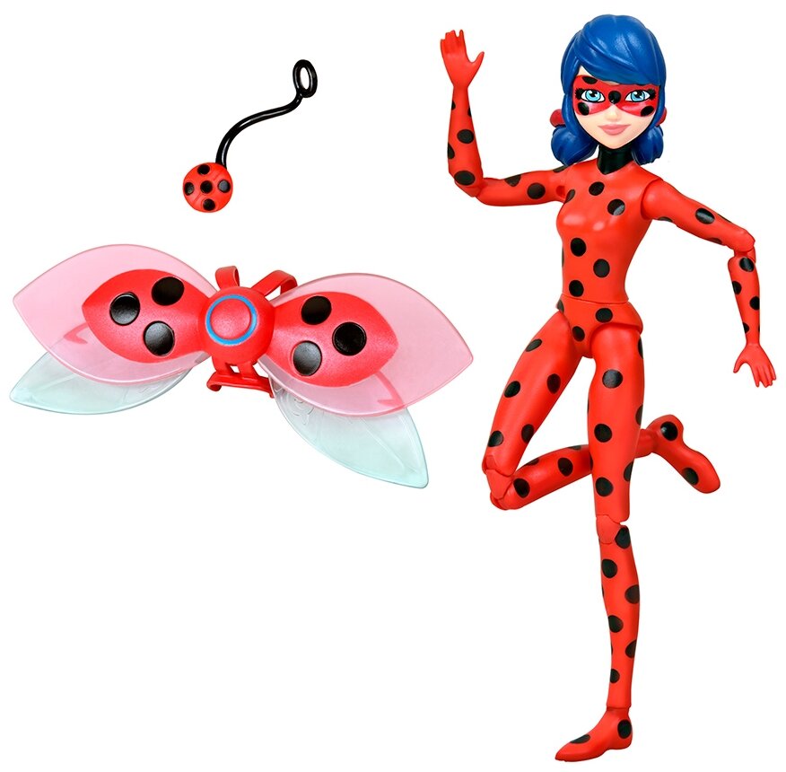 Леди Баг и Супер-кот Игровой набор Miraculous мини-кукла Леди Пчела с аксессуарами - фото №13