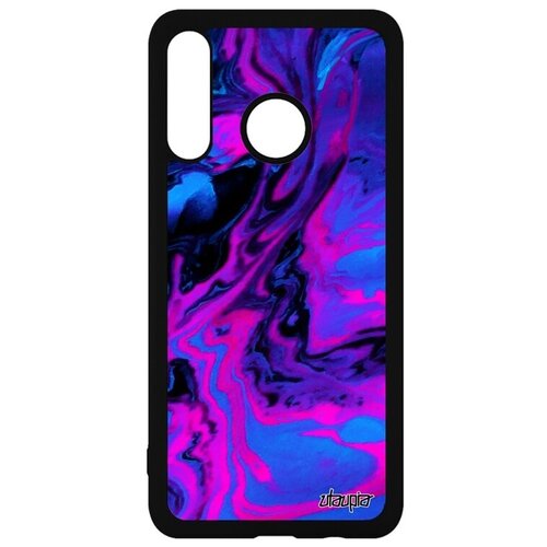 фото Защитный чехол для мобильного // huawei p30 lite // "волны" эффект дизайн, utaupia, фиолетовый