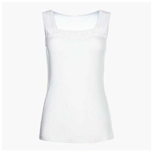 фото Майка женская, размер 52, цвет белый my