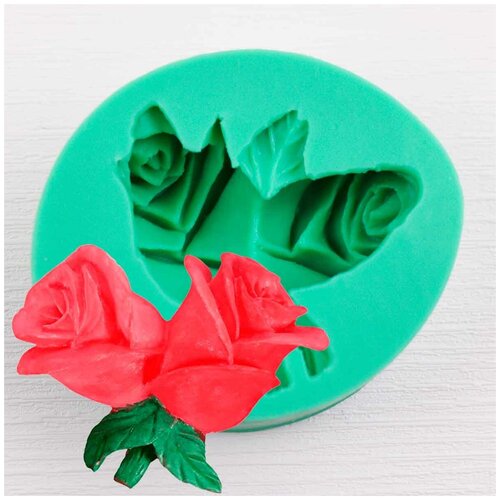 Силиконовый молд Бутоны роз